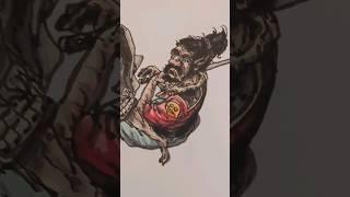 Quick Ink and Marker Sketch
