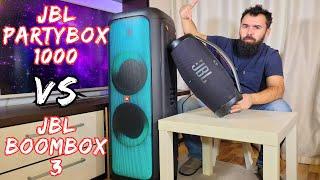 JBL Boombox 3 VS JBL Partybox 1000 Cross-Comparison Review