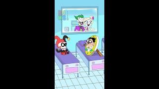 Baby Robin Vs Baby Harley Quinn Bowser12345 #teentitansgo #harleyquinn  #Robin #shorts