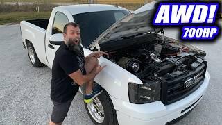 Tuning A 700+RWHP AWD Turbo Street Truck!