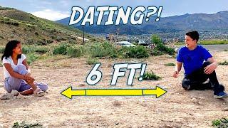 How to Date while Social Distancing! Dating 3 cute GIRLS!