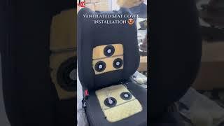 Tata Safari Ventilated Seat Cover Installed  Get Your Car DM Now 
