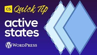 How to Style Active States in WordPress with Cornerstone