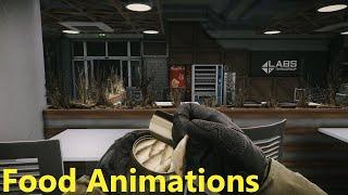 Escape From Tarkov - All Food Animations