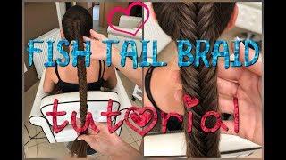 Fishtail braid tutorial