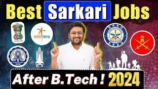 Top Government Jobs for BTech Graduates 2024️BTech Govt. Jobs! #jobs #govtjobs #btech #btechjobs