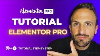 ELEMENTOR PRO Tutorial - STET BY STEP Overview 2024 