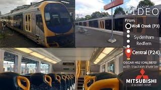 (An Oskie Train) Sydney Trains Late Morning Peak - Journey from Wolli Ck → Redfern (via Sydenham)