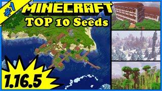  [1.16.5] TOP 10 SEEDS - FOLGE 1 ⭐ Minecraft (PC JAVA Edition - GERMAN  )