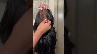 Glueless Wigs with Bangs | Body Wave Style #fok