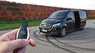 Mercedes V 250d 190 hp TEST POV Drive & Walkaround