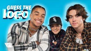 TikTok Dancers Jean-Victor Mackie, Trey Makai & Zack Lugo Play Guess The Logo!