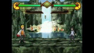 Naruto MUGEN- Adult Sasuke vs. Hokage Naruto