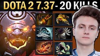 Axe Gameplay Miracle with Guardian and 20 Kills - Dota 2 7.37