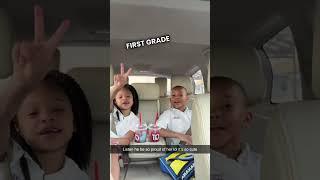 Big Brother Hypes Up Little Sister’s Math Skills ️