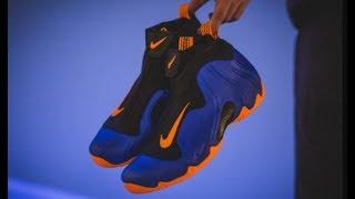 NIKE AIR FLIGHTPOSITE ALLAN HOUSTON KNICKS RETRO SNEAKER DETAILED REVIEW #NYKNICKS #SNEAKERADDICT