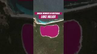 Unbelievable places in Australia: Lake Hillier  #australia # #travel #nature #beach