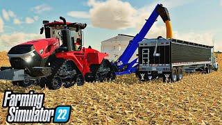 Massive Corn Harvest on Medicine Creek! | Farming Simulator 22 (Roleplay)