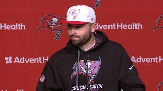 Baker Mayfield on Earning NFC Offensive Player of The Week | Press Conference | Tampa Bay Buccaneers