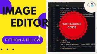 Image Editor using Python & Pillow: Crop, rotate, resize, blur & More