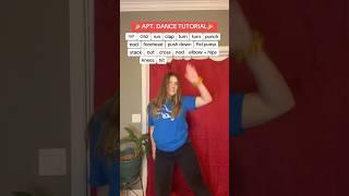 APT. Dance Tutorial (Tempo)  Viral Dance Challenge 2024  #HolidaysOnShorts