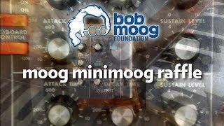 Minimoog Demonstration:  The Bob Moog Foundation Minimoog Raffle Part 1