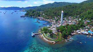 SUASANA JALAN CURAM DI PULAU LEMBEH KOTA BITUNG | KELILING PULAU