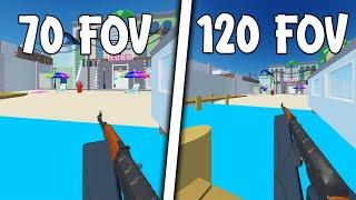 Arsenal BUT Every Win I Increase My FOV | Roblox Arsenal Challenge