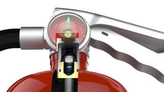 FIRE EXTINGUISHER VALVE ASSEMBLY ANIMATION