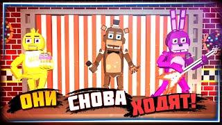 ДОСТРОИЛ РЕСТОРАН И ОСТАЛСЯ ТАМ НА НОЧЬ!  FNAF: Killer in Purple 2 v1.0.3