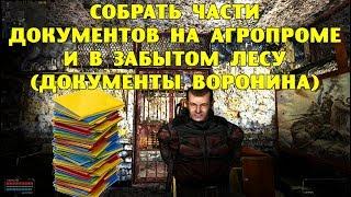 ОП-2.1. Собрать части документов на Агропроме и в Забытом Лесу (Документы Воронина)