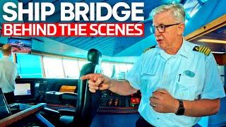 Cruise Ship Bridge Technology Explained by the Captain! (VIP Access)