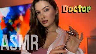 АСМР Невролог - Проверка Зрения и Черепных Нервов ASMR Cranial Nerve Exam, Eye Exam, Ear exam