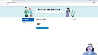 Public Services Template - Anonymous User