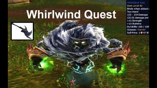 Wow classic Warrior whirlwind weapon quest