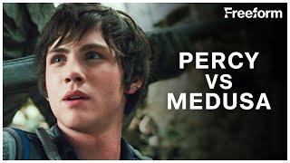 Percy Battles Medusa | Percy Jackson & the Olympians: The Lightning Thief | Freeform