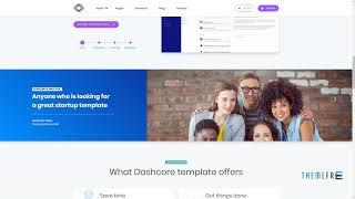 DashCore - SaaS, Startup and Software Joomla Template      Kiaran Dav