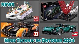 REUPLOAD: Neue Technic im Oktober 2024 - Mould King, Guly und mehr!