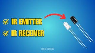 Simplest Way To Test IR LED - Including IR emitter and IR receiver LED