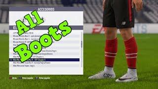 FIFA 18 | All Boots (Unlocked Hidden Boots)