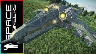 The Valkyrie Airborne Assault Dropship - Space Engineers