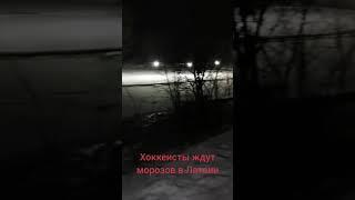 Хоккеисты ждут морозов