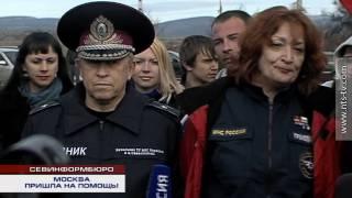 17.03.2014 Из Москвы в Севастополь пришли 60 единиц техники с гуманитарной помощью