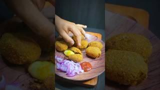 Dim' er Devil- Kolkata Street Food style #dimerdevil #eggdevilrecipe #snacks #streetfood #shorts