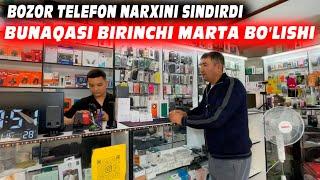 Bozorda telefon narxi sindi Mobile Urganch magazin narxi