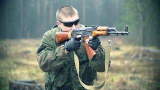 Обзор на мой страйкбольный АКМ от LCT.  airsoft. Что если стрелять по бутылке