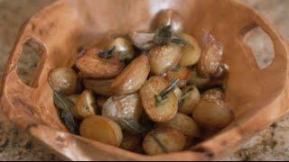 Roasted Potatoes with Sage in Duck Fat