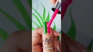 easy nail polish design #nailart #piubhol #youtubeshorts