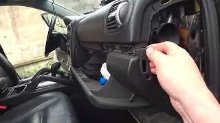 How to remove [disassemble] the glove box of Porsche Cayenne 955 & 957