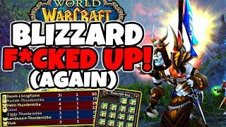 BLIZZARD F*CKED UP AGAIN! "Accidentally" Merged Fresh Classic WoW & Season of Discovery in BGs!